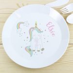 Personalised Unicorn Plate